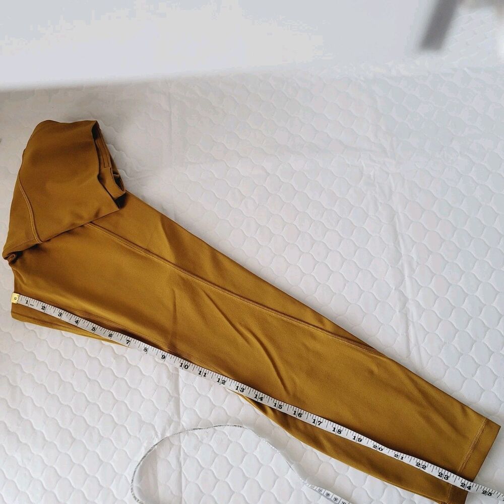 Lululemon Align Hi Rise Pant Pockets Size 6 Spiced Bronze Leggings Nulu - Picture 11 of 16